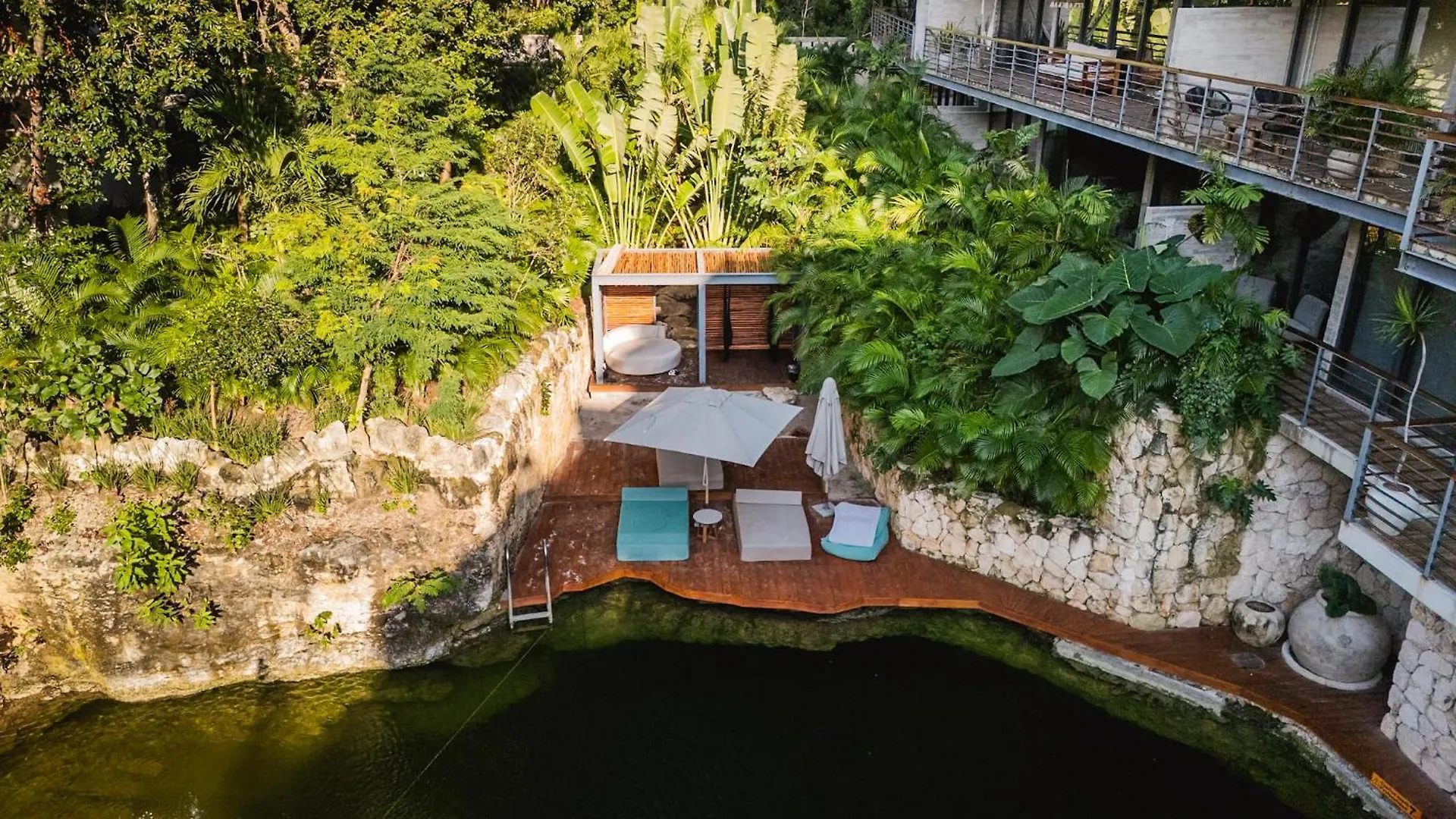 1Br Swim Up Loft W Cenote Big Gym Pools Lejlighed Tulum