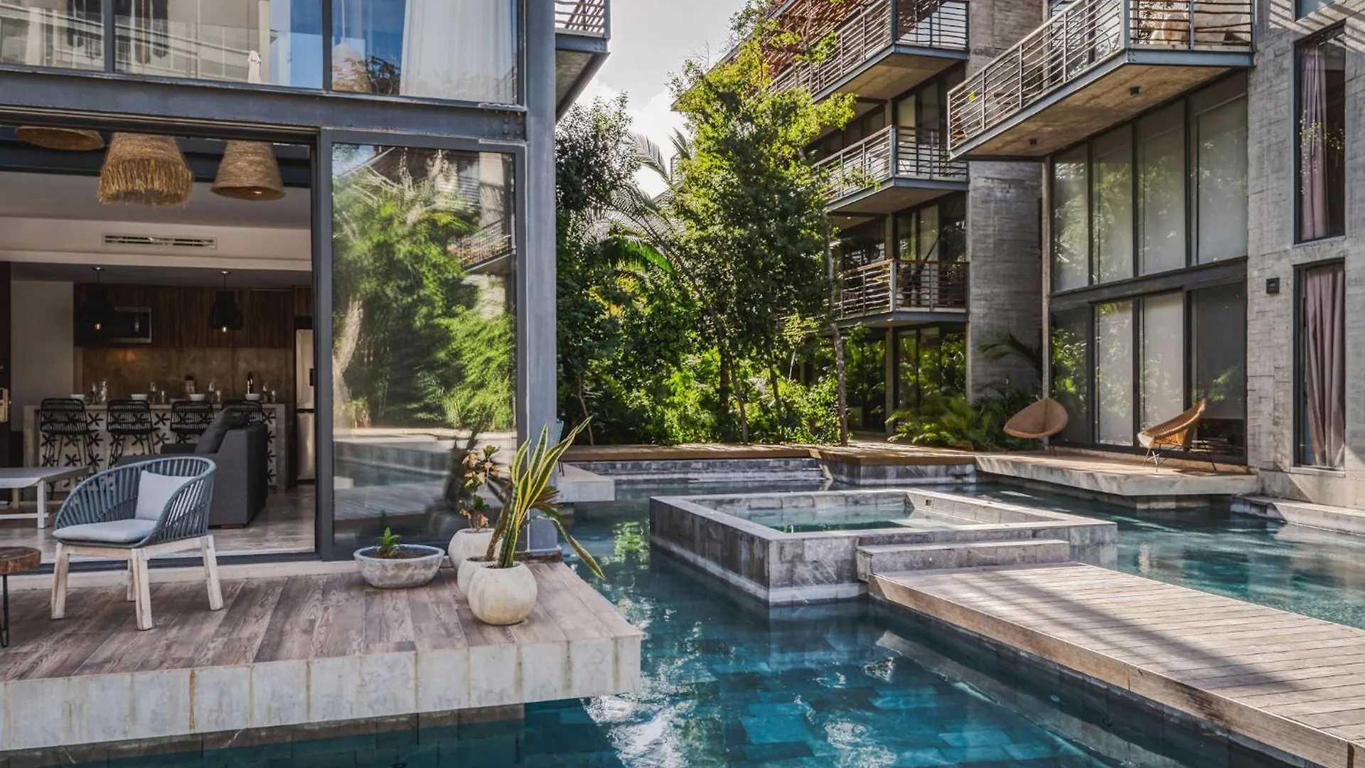 1Br Swim Up Loft W Cenote Big Gym Pools Apartment Tulum 0*,  Mexico