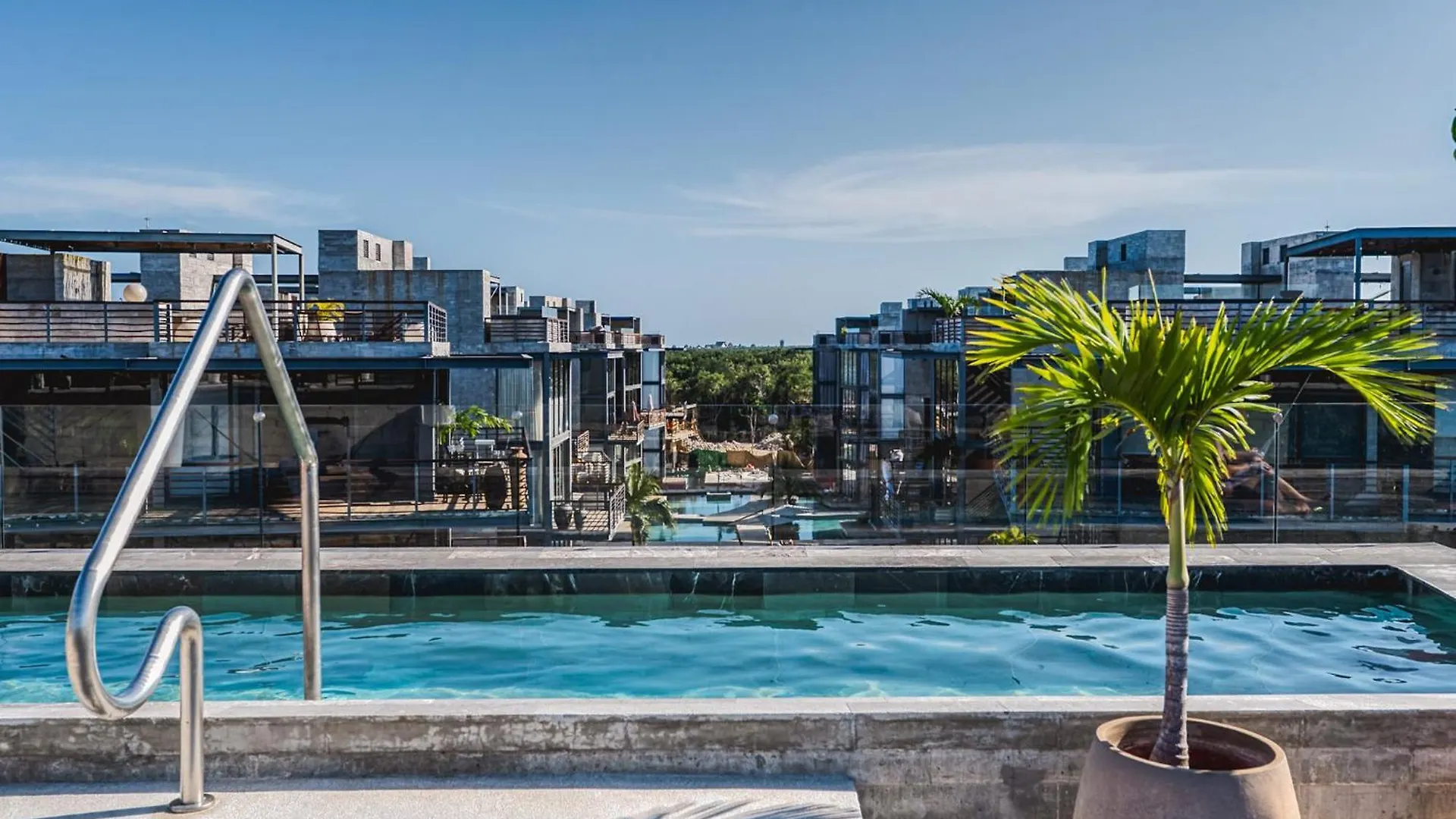 1Br Swim Up Loft W Cenote Big Gym Pools Apartment Tulum Mexico