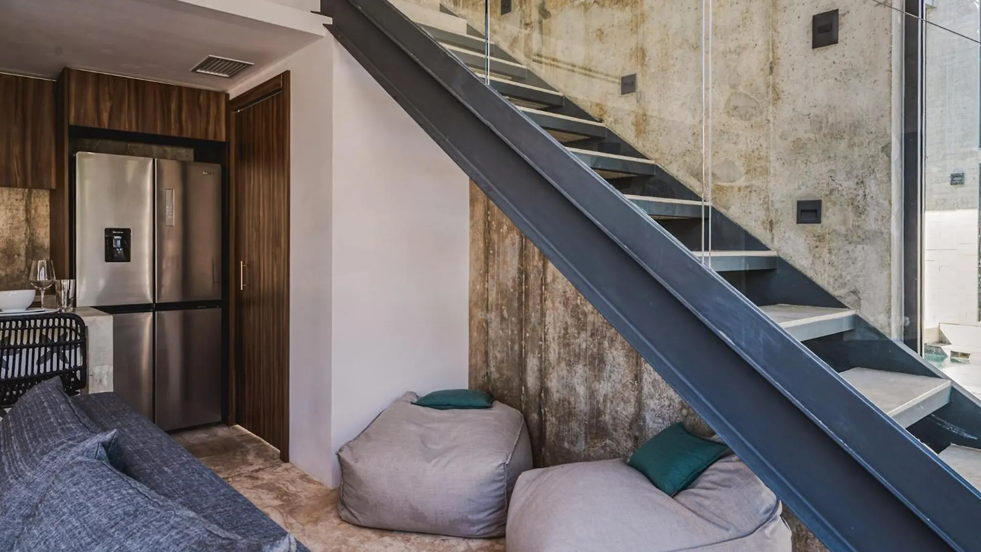 1Br Swim Up Loft W Cenote Big Gym Pools Lägenhet Tulum